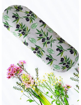 Washable sanitary napkin OLIVES (S)