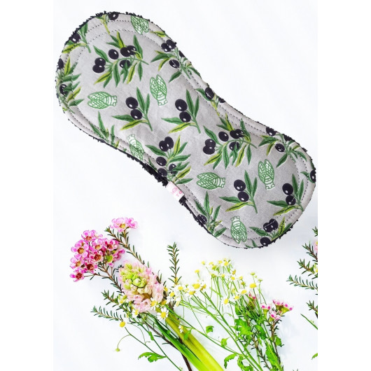 Waschbare Slipeinlage ohne Verschluss - OLIVEN (19 cm)