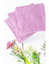Grandes toallitas lavables LAVANDA (juego de 3)