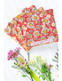 Large washable wipes DAISY (set of 4)