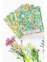 Large washable wipes DAISY (set of 4)