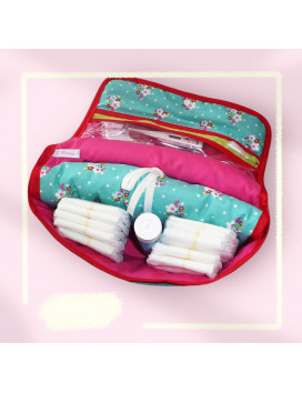 Bolso cambiador + mat - FLOR
