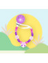 HEART wooden pacifier clip