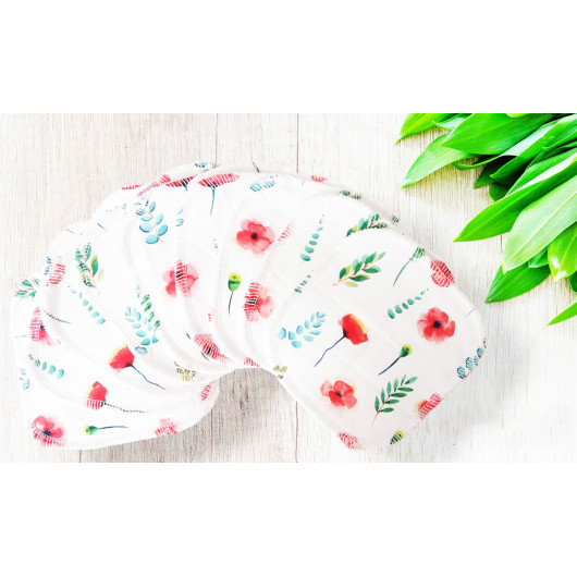 Großen Waschbare Tücher MOHN (9er-Set) Großen Waschbare Tücher MOHN (9er-Set)
