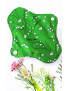 Serviette hygiénique lavable MUGUET (S)