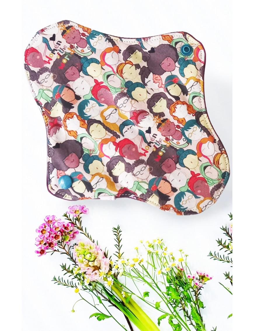 Washable sanitary napkin WOMEN OF THE WORLD (S)