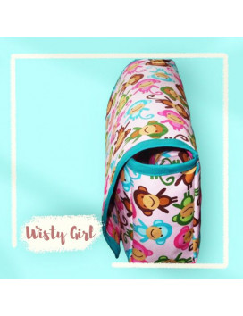 Borsa per pannolini + fasciatoio + Lange coperta - WISTY GIRL