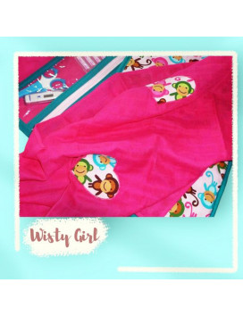 Borsa per pannolini + fasciatoio + Lange coperta - WISTY GIRL