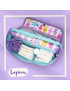 Borsa per pannolini + fasciatoio + lange coperta - CONIGLI
