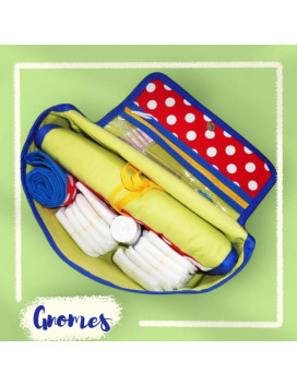 Borsa fasciatoio + materasso + fasciatoio coperta - gli gnomi