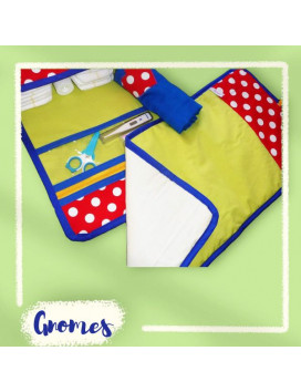 Borsa fasciatoio + materasso + fasciatoio coperta - gli gnomi