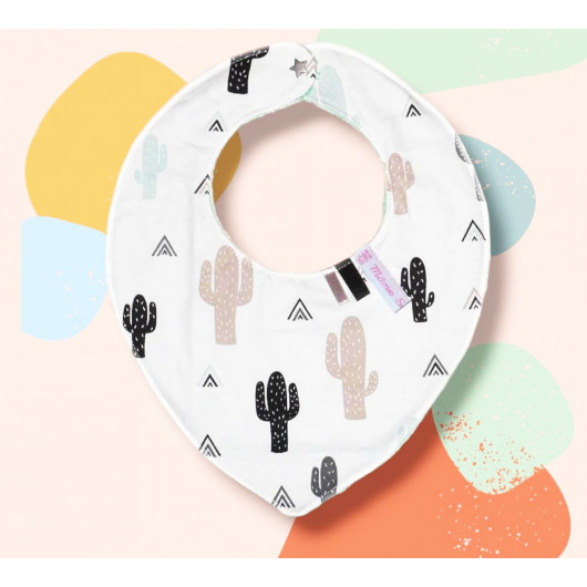 Bavoir bandana - CACTUS Bavoir bandana - CACTUS