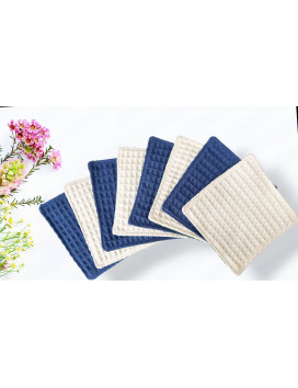 Grandi alviette lavabili LIPARI (set di 8)
