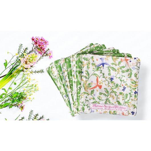 Large washable wipes LIPARI (set of 8) Large washable wipes LIPARI (set of 8)