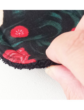 Packung mit 5 waschbaren Damenbinden ohne Flügel LAS ELEGANTES CATRINA (S)