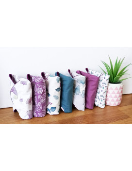 Packung mit 7 waschbaren Damenbinden GINKGO (XL / NACHT)