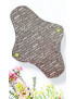 Set van 7 PAARDEBLOEM wasbare maandverbanden (XL / NIGHT)