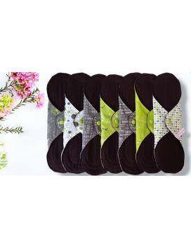 Confezione da 7 assorbenti lavabili DENTE DI LEONE (XL/NIGHT)