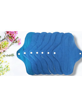 Pack of 7 GINKGO washable sanitary towels (XL / NIGHT)