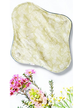 Packung mit 7 waschbaren Damenbinden GINGKO (M)