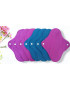 Packung mit 7 waschbaren Damenbinden GINGKO (M)