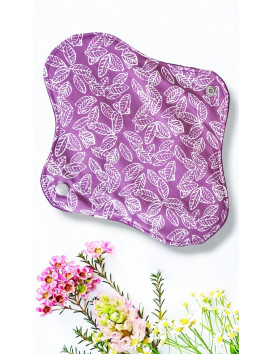 Packung mit 7 waschbaren Damenbinden GINGKO (M)
