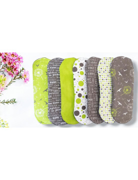 Pack of 7 washable sanitary napkins DANDELION (M)