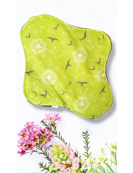 Pack de 7 toallas sanitarias lavables DIENTE DE LEÓN (M)