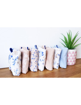 Packung mit 7 waschbaren Damenbinden LAND (M)