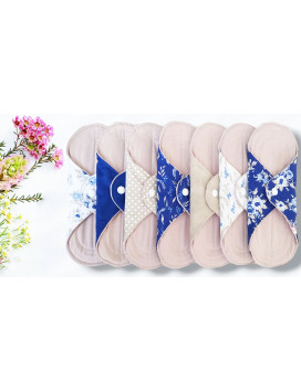 Pack de 7 toallas sanitarias lavables ROSE-LIN (M)