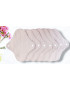 Pack 7 serviettes hygiéniques lavables ROSE-LIN (M)