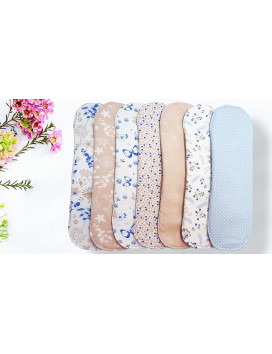 Confezione da 7 assorbenti lavabili PAESE (XL/NIGHT)