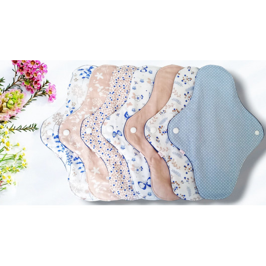 Set van 7 LAND wasbare maandverbanden (XL / NIGHT) Set van 7 LAND wasbare maandverbanden (XL / NIGHT)