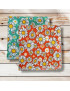 Washable and reusable cotton handkerchiefs - DAISIES