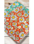 Washable and reusable cotton handkerchiefs - DAISIES