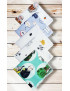 Washable and reusable cotton handkerchiefs - BELGIAN FOLKLORE