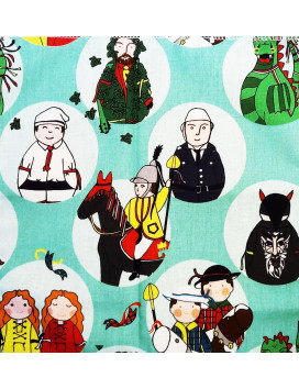 Großer Scrunchie-Liebling – BELGISCHE FOLKLOREN