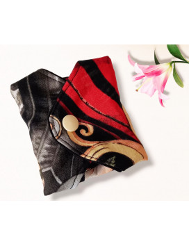 Pack 2 waschbare Damenbinden LAS ELEGANTES - CATRINAS (M)