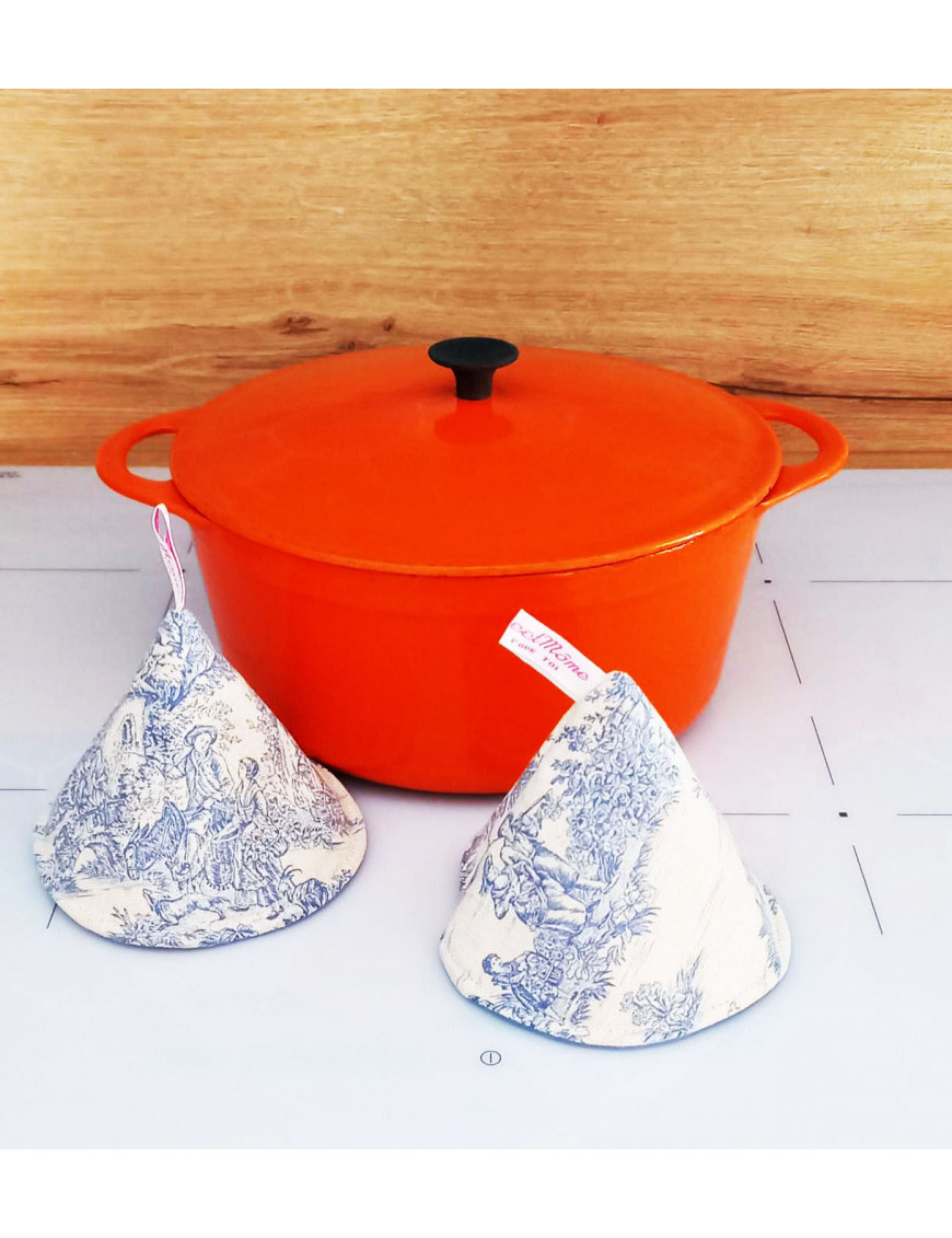 2 presine grandi da cucina - TOILE DE JOUY