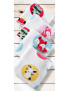 Washable and reusable organic flannel handkerchiefs - FOREST ANIMALS