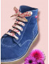 Par de cordones de tela - PISA ROJO