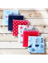 Washable and reusable cotton handkerchiefs - PIRATES