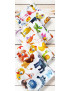 Washable and reusable cotton handkerchiefs - ANIMALS