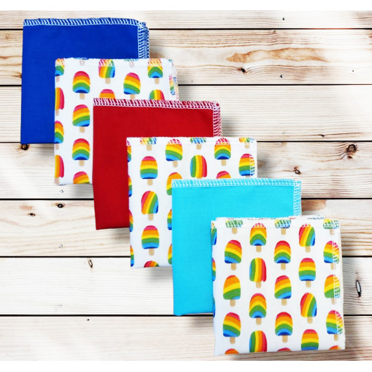 Washable and reusable cotton handkerchiefs - ICE Washable and reusable cotton handkerchiefs - ICE