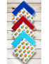 Washable and reusable cotton handkerchiefs - ICE