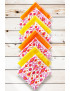 Washable and reusable cotton handkerchiefs - UTERUS RETRO