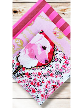 Washable and reusable cotton handkerchiefs - BESTIES