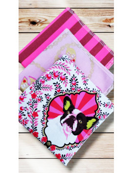 Washable and reusable cotton handkerchiefs - BESTIES