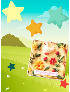 Grote wasbare doekjes - DE BOERDERIJ - 3D (set van 4)