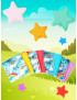 Große waschbare Tücher mit RAINBOW-3D-Effekt (8er-Pack)